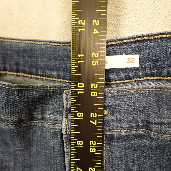 Levi's jeans Boyfriend high rise crop women's 32 blue denim red tab - Picture 5 of 14